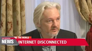 Ecuador cuts WikiLeaks founder Assange's internet at embassy in London