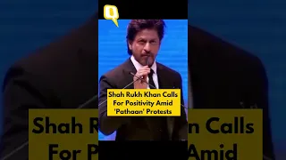 Amid 'Pathaan' Controversy, Shah Rukh Khan Hits Out at Social Media Trolls | The Quint