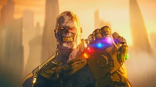 Avengers vs Zombie Apocolips Zombie Thanos (What If??)