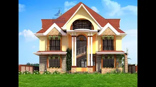 New House Design 5 Bedroom House on 50ft by 100ft Ruiru by ArcHabitive Construction (AHC) Designs