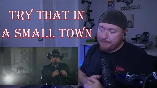 Try That In A Small Town - Jason Aldean (Veteran Reaction)