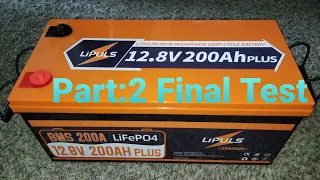 CHEAPEST LITHIUM BATTERY: LIPULS 12.8V 200AH PLUS (Part:2)