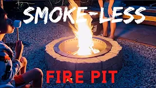 How To Build A Smokeless Fire Pit Using Clean Air Technology - Smokeless firepit that truly works