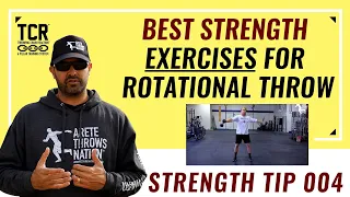 Best Strength Exercises For Rotational Throws - Discus Throw - Strength Tip 005