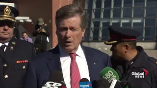 Toronto officials provide update on van attack