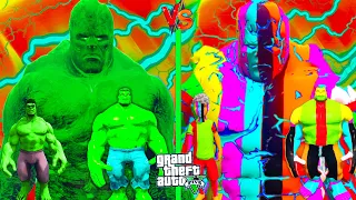 FRANKLIN STOLEN 4 ELEMENTAL GOD POWERS TO TRANSFORM INTO BLUE ALL FATHER SUN GOD IN GTA 5 AVENGERS