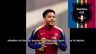 Barcelona wants VITOR ROQUE to LEAVE the club… #fcbarcelona #laliga #xavi #media