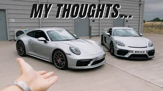 Porsche GT4 Owner Tries 911 Carrera S (992)