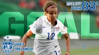 WNT vs. Republic of Ireland: Mallory Pugh Goal - Jan. 23, 2016