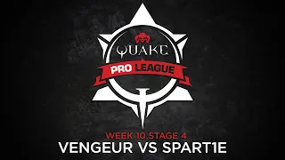 vengeuR vs Spart1e - Quake Pro League - Stage 4 Week 10