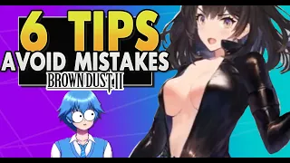 6 Tips How to Avoid Mistakes for F2P beginners in Brown Dust 2 │Brown Dust Beginners Guide