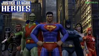 Justice League Heroes PSP play on PPSSPP Emulator Android Gameplay