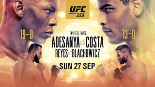 Watch Adesanya vs Costa Live on Fetch, SEP 27 UFC 253 PPV.