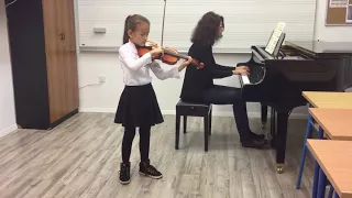 O.Rieding:concert in H moll Op.35  Allegro moderato Maya Hong(8g)