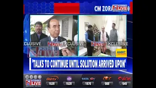 Border talks between Assam & Mizoram proceeding positively: CM Zoramthaga