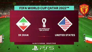 FIFA 23: WC2022 | Iran vs USA | 2022 FIFA World Cup