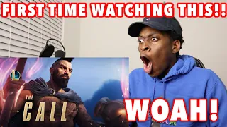 FIRST REACTION TO The Call | Season 2022 Cinematic - League of Legends (ft. 2WEI, Louis Leibfried