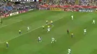 All in the touch (France vs Brazil 2006)