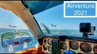 FLYING to EAA Airventure in a Beechcraft Baron 58 TURBOCHARGED - OSHKOSH 2021