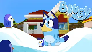 BLUEY de MISION en la NIEVE | Las Aventuras de BLUEY en ROBLOX!