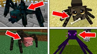 10 COISAS INCRÍVEIS QUE VOCÊ NÃO SABIA SOBRE A ARANHA DO MINECRAFT !!