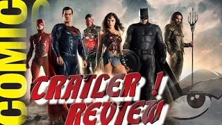 Justice League Official Comic Con Trailer Reaction Review!