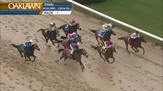 Oaklawn Park Feb 3, 2024 The 46th Running of Martha Washington Stakes