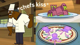 NASTY FOOD in Total Drama!