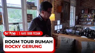 Viral Rumah Rocky Gerung di Sentul Terancam Digusur, Tonton Dulu Room Tour-nya