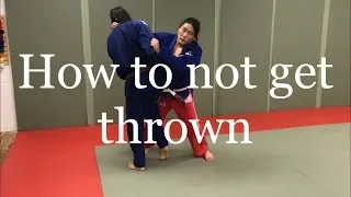 How to not get thrown in Judo