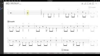 Rattle That Lock ( David Gilmour ) ,Tablatura e base Senza Basso - Backing bass track - NO BASS