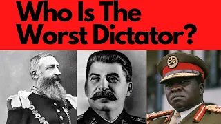 Who is the Worst Dictator?? Worst Dictators of All Time Tier List