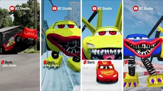 Lightning McQueen Eater All Video Megamix. 🆚Oddbods🎶 Who Will Win ?