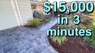 Time-Lapse of Paver Driveway Install