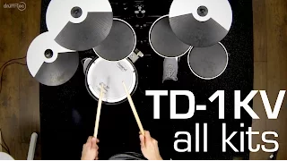 drum-tec presents: Playing all kits of the Roland TD-1KV electronic drum sound module