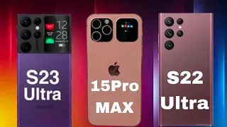 Samsung Galaxy S23 Ultra vs iphone 14 pro max vs Samsung Galaxy S22 ultra| comparison|ultimatereview