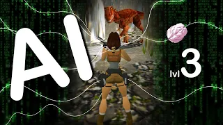 Self-Aware Lara Croft Plays Tomb Raider - Level 3 - Lost Valley