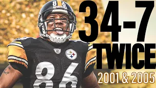 The Steelers DESTROY the Titans 7-34 TWICE (2001 & 2005)