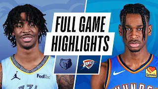 GAME RECAP: Thunder 128, Grizzlies 122