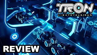 Tron Lightcycle Run Review Magic Kingdom New for 2023 Walt Disney World Roller Coaster