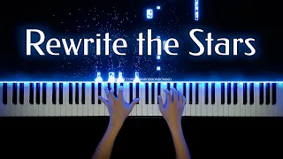 The Greatest Showman - Rewrite The Stars | Piano Cover with Strings (with PIANO SHEETS)