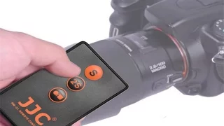 JJC RM-S1 Infrared Remote Controller for Sony A7 A6000 A6300 A5000 NEX6 A77 A33 A35 Camera