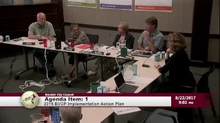 Boulder City Council Study Session 08-22-17