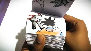 Goku vs jiren Flipbook Animation