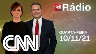 ESPAÇO CNN - 10/11/2021 | CNN RÁDIO