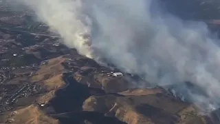 Extreme red flag warning in effect in California amid fires