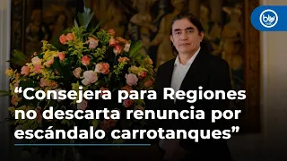 Gustavo Bolívar: “Consejera para Regiones no descarta renuncia por escándalo carrotanques”