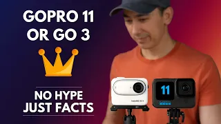 Insta360 GO 3 vs GOPRO 11:  Review Comparing Features - Non Sponsored