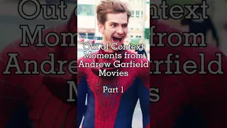 Out of Context Moments From Andrew Garfield Movies  || Part 1 || Made for a friend 😌😏