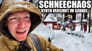 Totales SCHNEECHAOS in Japan - Ein Tag in Kifune und Kurama während einem Schneesturm 【Japan Vlog】